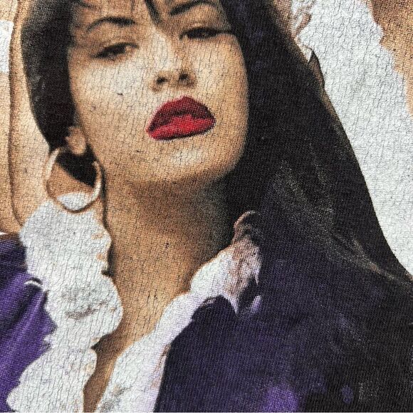 Selena Quintanilla T-shirt Adult Women Medium Black - Picture 5 of 12